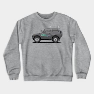 Jimny JA11 SJ410 Grey - Side Crewneck Sweatshirt